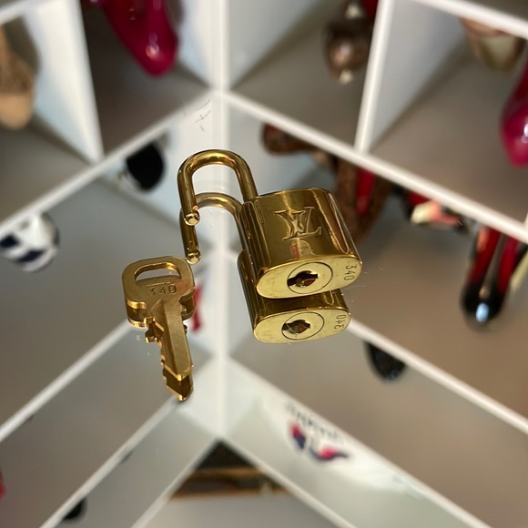 Louis Vuitton Brass Lock & Key #340 - Picture 2 of 4